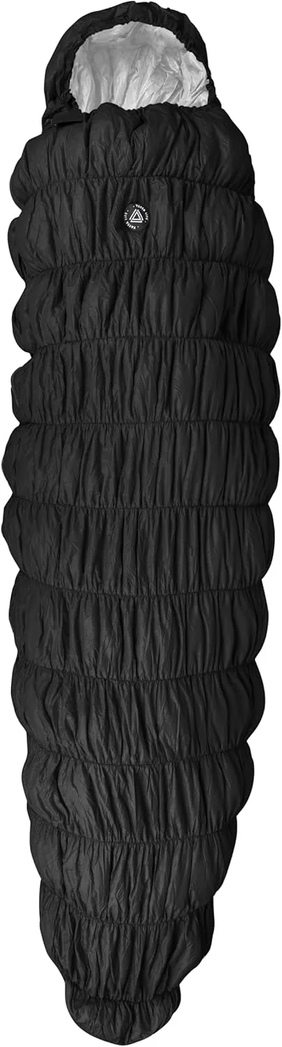 0℃ to -17℃ Goose Down Mummy Sleeping Bag for Adults&Kids | 3-4 Seasons Warm Cold Weather Lightweight, Waterproof with Compression Sack | Indoor & Outdoor, Camping, Backpacking, Camp Bedding, Hiking