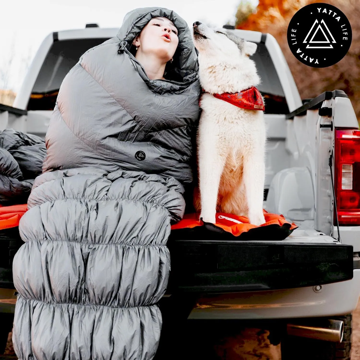 0℃ to -17℃ Goose Down Mummy Sleeping Bag for Adults&Kids | 3-4 Seasons Warm Cold Weather Lightweight, Waterproof with Compression Sack | Indoor & Outdoor, Camping, Backpacking, Camp Bedding, Hiking