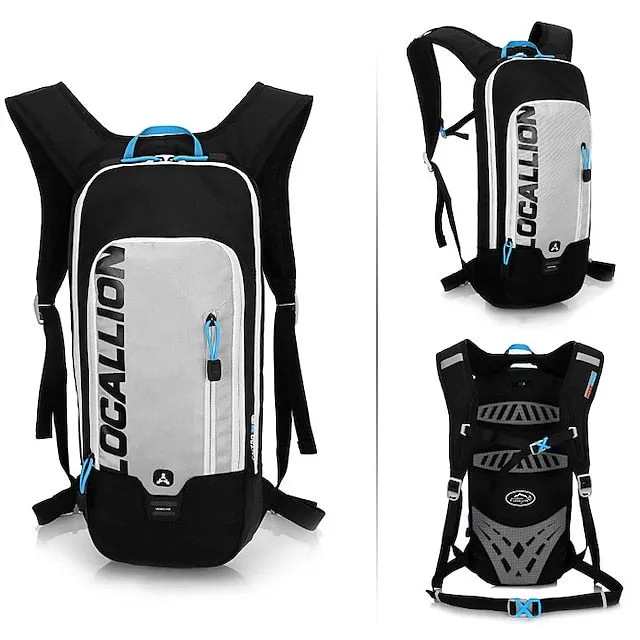10 L Cycling Backpack Waterproof Dry Bag Large Capacity Waterproof Lightweight Bike Bag Polyester Nylon Bicycle Bag Cycle Bag Hiking Bike / Bicycle Travel / Reflective Strips