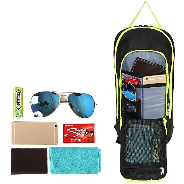 10 L Cycling Backpack Waterproof Dry Bag Large Capacity Waterproof Lightweight Bike Bag Polyester Nylon Bicycle Bag Cycle Bag Hiking Bike / Bicycle Travel / Reflective Strips