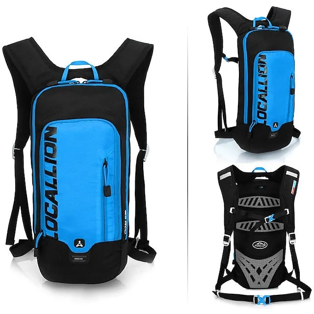 10 L Cycling Backpack Waterproof Dry Bag Large Capacity Waterproof Lightweight Bike Bag Polyester Nylon Bicycle Bag Cycle Bag Hiking Bike / Bicycle Travel / Reflective Strips