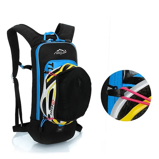 10 L Cycling Backpack Waterproof Dry Bag Large Capacity Waterproof Lightweight Bike Bag Polyester Nylon Bicycle Bag Cycle Bag Hiking Bike / Bicycle Travel / Reflective Strips