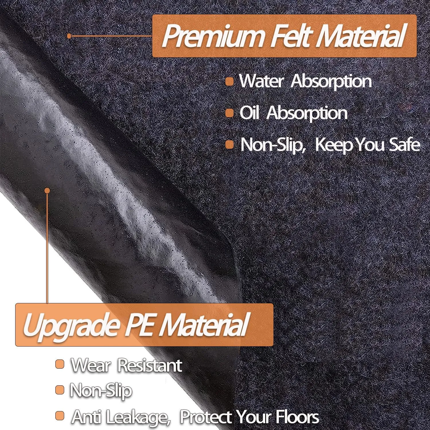 10.2 * 8.2 FT Outdoor Storage Shed Mat, Waterproof Storage Shed Flooring Mat, Anti-Slip Patio Furniture Floor Scratch Prevention Mat, Dustproof Outdoor Carport Mat