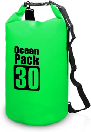10L / 15L / 20L / 30L Waterproof Dry Backpack Water Bag Roll Sack for Kayaking Rafting Boating River King