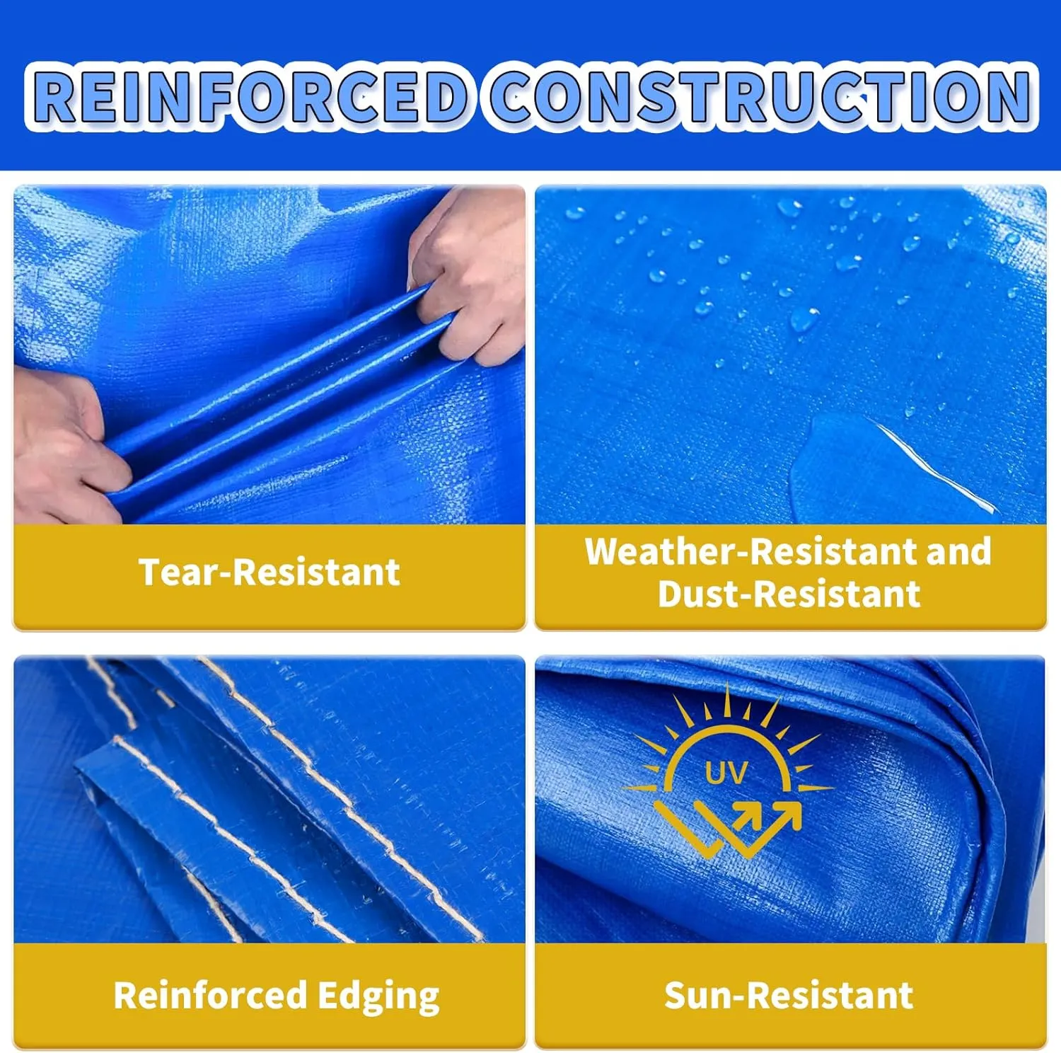 15FT Round Pool Liner Pad for Above Ground Pools, Thickened Puncture-Resistant Under Mat, Heavy-Duty Underlayment, Outdoor Tarp Protector for Concrete/Lawn, Pool Floor Base Pad, Extends Liner Life