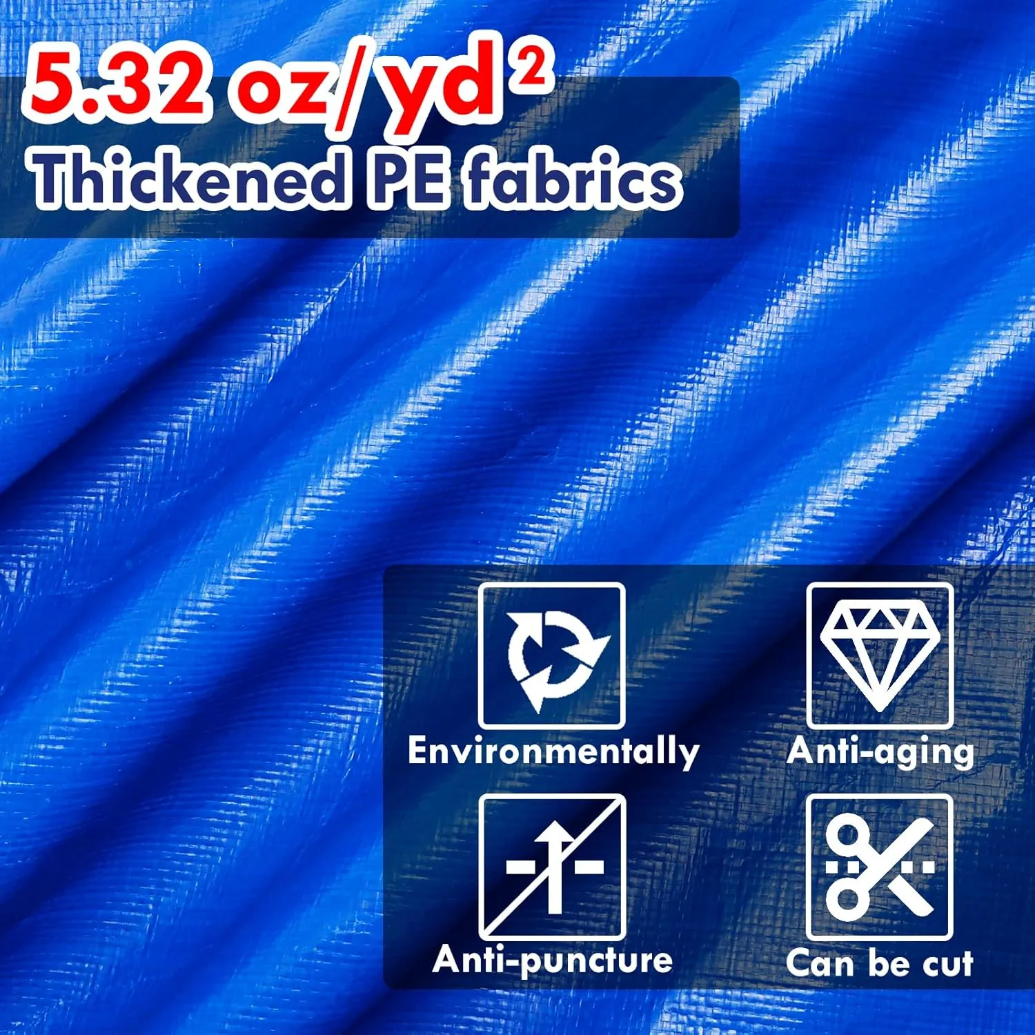 18 FT 5.32oz/yd² Swimming Pool Ground Cloth,Round Pool Liner Pad for Above Ground Swimming Pools,Heavy Duty Pool Ground Mat Protector to Prevent Puncture Pools Tarp