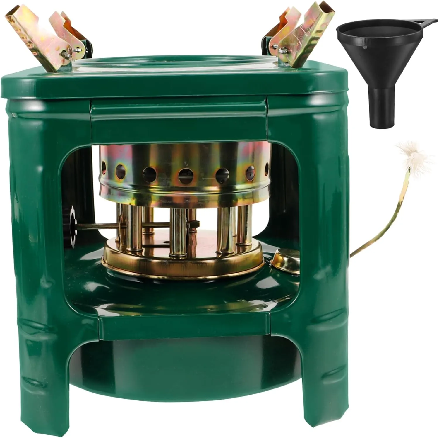 1Set Portable Kerosene Heater Stove Compact Kerosene Equipment for Outdoor Cooking Heating Durable Material High Temperature Resistance for Camping Bonfire