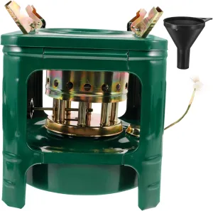 1Set Portable Kerosene Stove for Camping Compact Outdoor Heating Burner for Bbq Fine Polished Durable Convenient Cooking for Camp Cooking and Outdoor