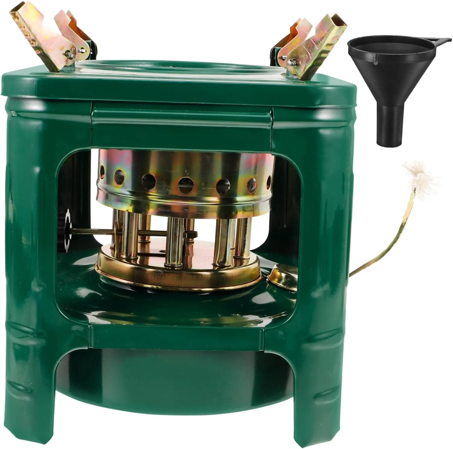 1Set Portable Kerosene Stove for Camping Compact Outdoor Heating Burner for Bbq Fine Polished Durable Convenient Cooking for Camp Cooking and Outdoor