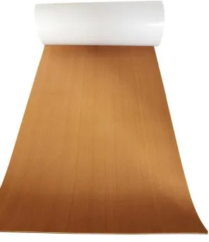 240x90cm EVA Foam Brown Teak Mat Marine Boat Deck Flooring Carpet Self-Adhesive Teak Marine Boot Yacht EVA Deck synthetisches Anti-Rutsch Teak 35.4"X94.5"