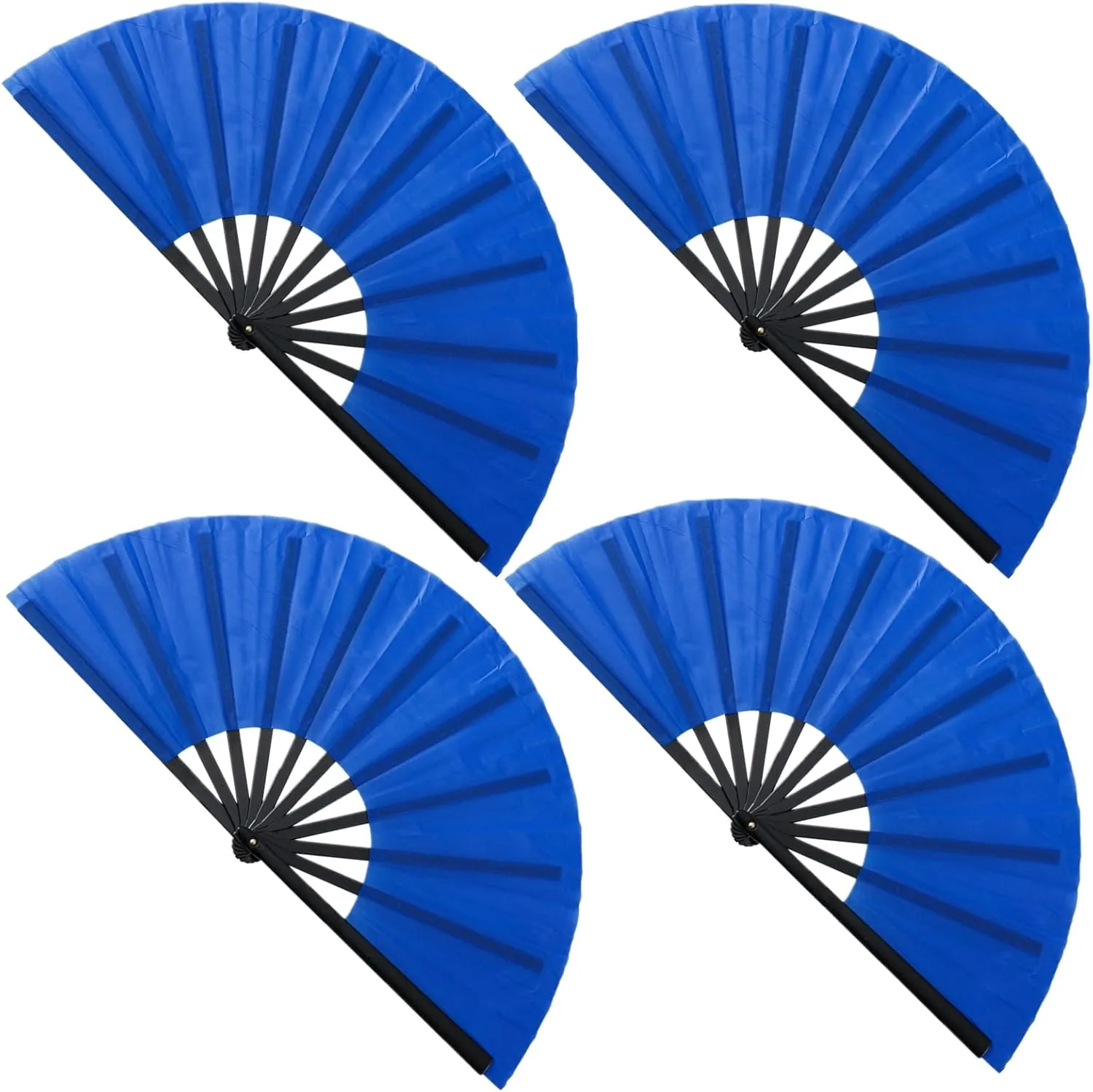 2/4/8/12/20pcs Folding Clack Hand Fans for Line Dancing Tai Chi, Handheld Fan for women foldable,Boots On The Ground Fan