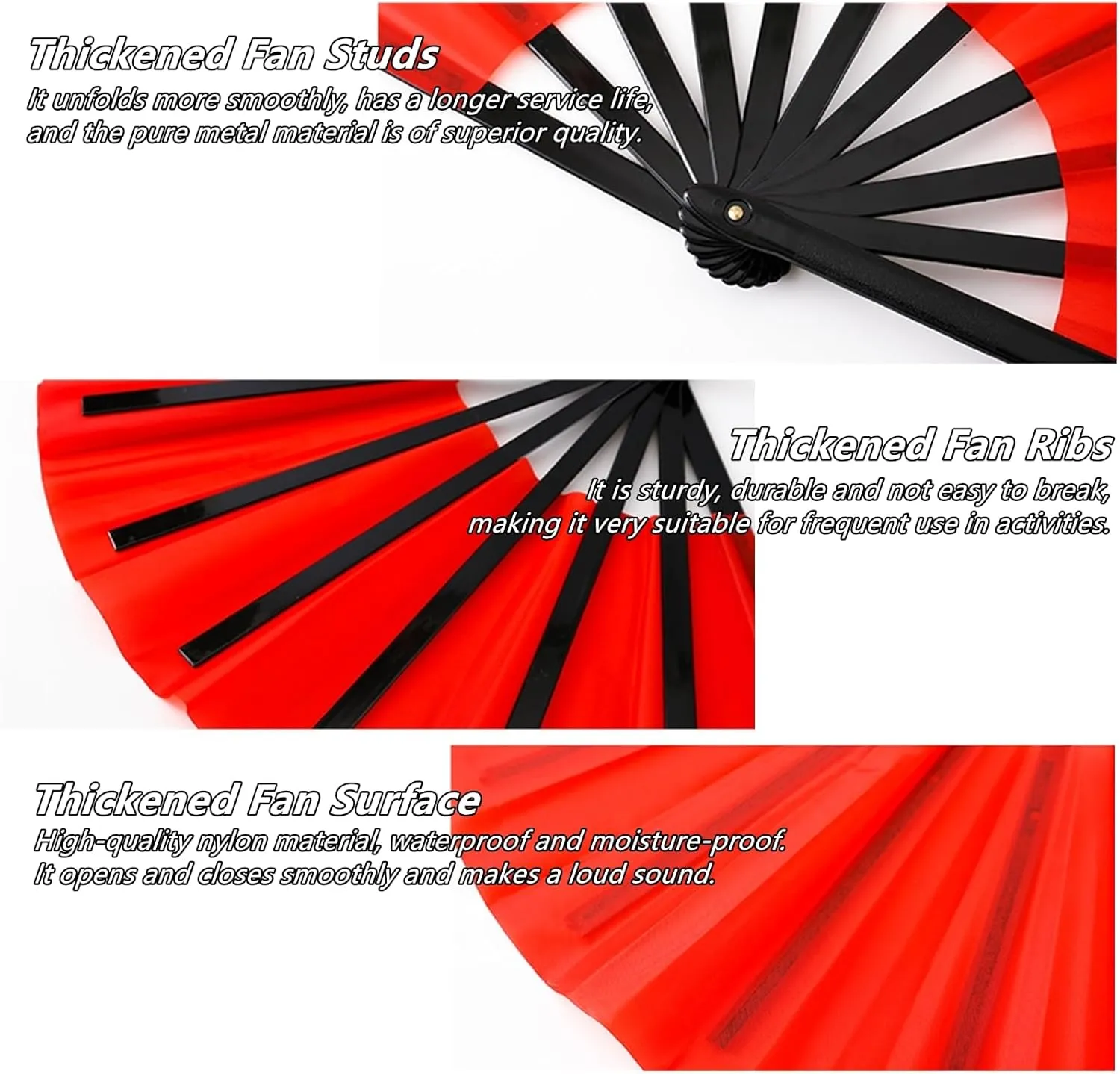 2/4/8/12/20pcs Folding Clack Hand Fans for Line Dancing Tai Chi, Handheld Fan for women foldable,Boots On The Ground Fan