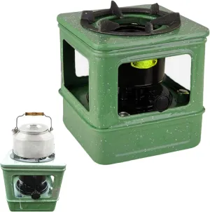 2L Kerosene Stove Heater,Indoor Kerosene Stove Burner,Camping Cookware Heaters,Diesel Stove with 10 Wick,Non Electric Heaters,for Outdoor Patior Ice Fishing