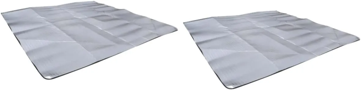 2pcs Picnic Pad Outdoor Cushion Lightweight Camping Ground Mat Portable for Family Fun for Beach Hiking and Concerts