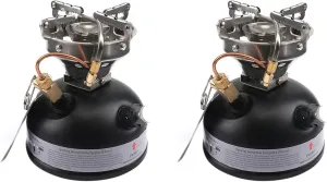 2X Gasoline Stove Portable Stove Mini Liquid Alcohol Camping Picnic Petrol Oil Stove