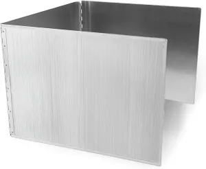 3 Sided Oil Splatter Guard, Upgrade Stainless Steel Anti Splatter Shield for Stove Top Cooktop, Foldable Grease Splatter Screen Oil Barrier, 15.7" x 11.8" (H)