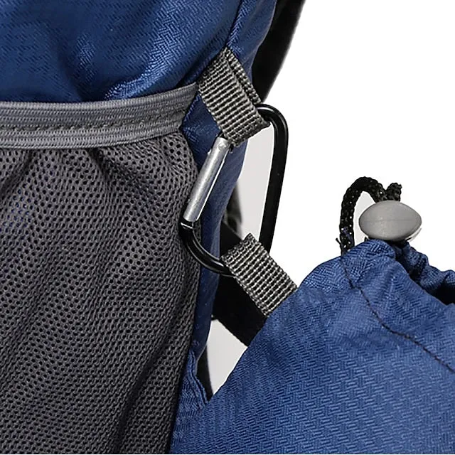 30-40 L Hiking Backpack Lightweight Packable Backpack Daypack Windproof Rain Waterproof Breathable Quick Dry Foldable Outdoor Yoga Hunting Fishing Hiking Nylon Lake blue Black Light Green