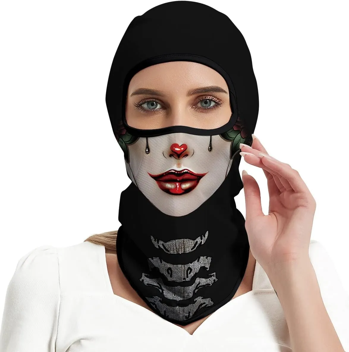 3PCS Balaclava Full Face Mask Ski Mask UV Protection Cover Motorcycle Full Face Mask for Men Women Outdoor Sports