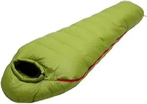 4 Seasons Camping Goose Down Sleeping Bag, Mummy Down Sleeping Bag, Soft Touch, Compression Stuff Sack