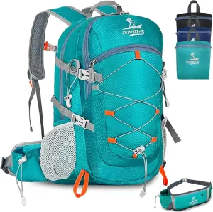 40l Hiking Backpack Camping Back pack Water Resistant Daypack Packable foldable Outdoor Mountaineering Backpacks for Women Men