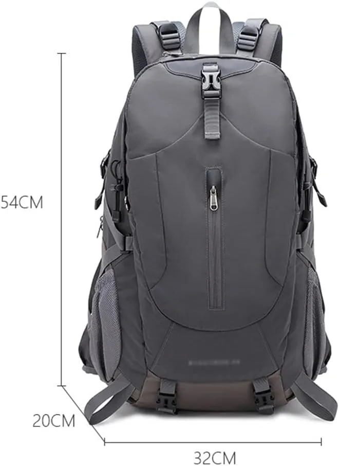 40L Hiking Backpack Outdoor Mountaineering Bag Large Capacity Travel Sports Backpack(C)