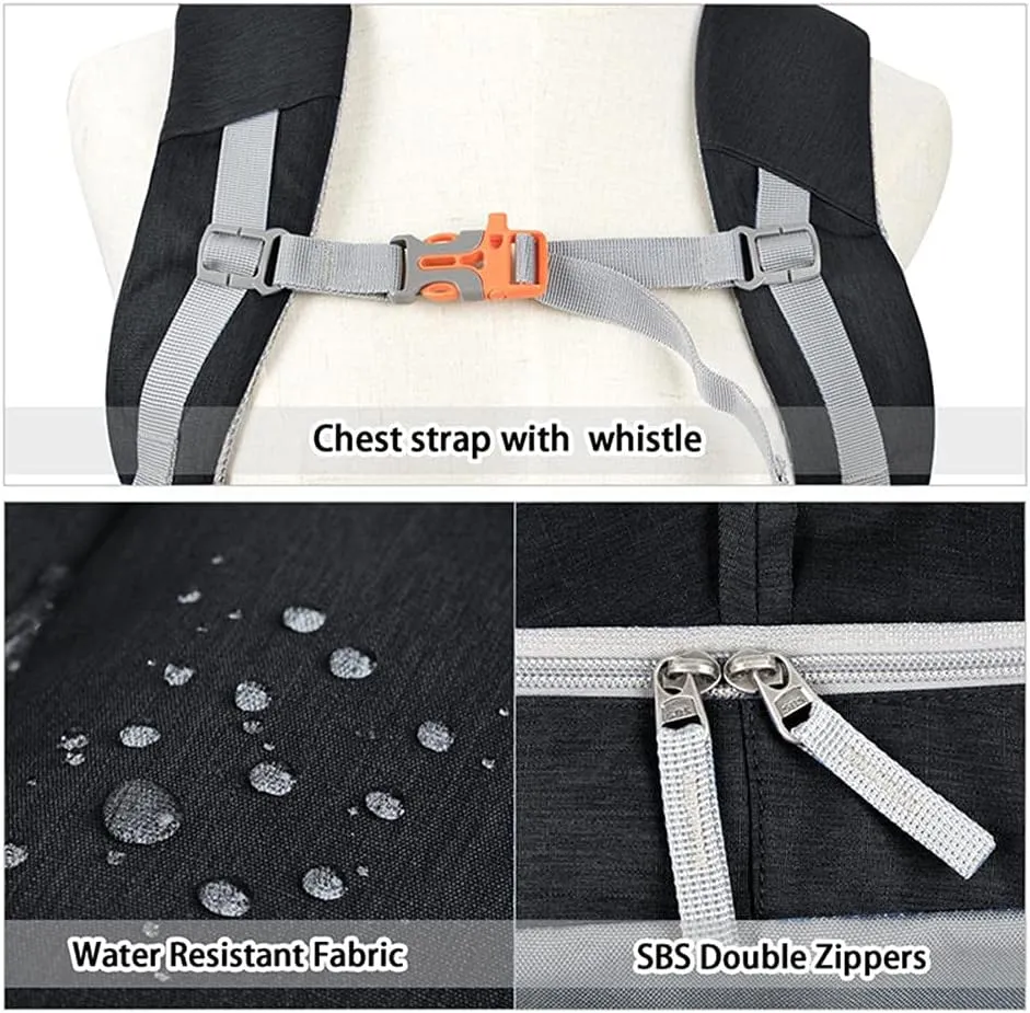 40L Hiking Backpack, Water Resistant Backpacking Camping Backpack for Women Men