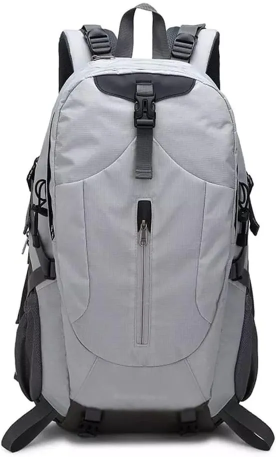 40L Mountaineering Backpack Multi Pocket Outdoor Camping Bag Travel Mountaineering Bag(D)