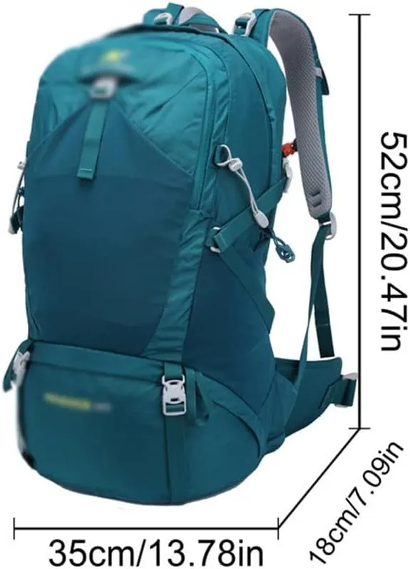 40L Outdoor Backpack Mountaineering Hiking Backpack Mountaineering Hiking Bag Sports Backpack(D)