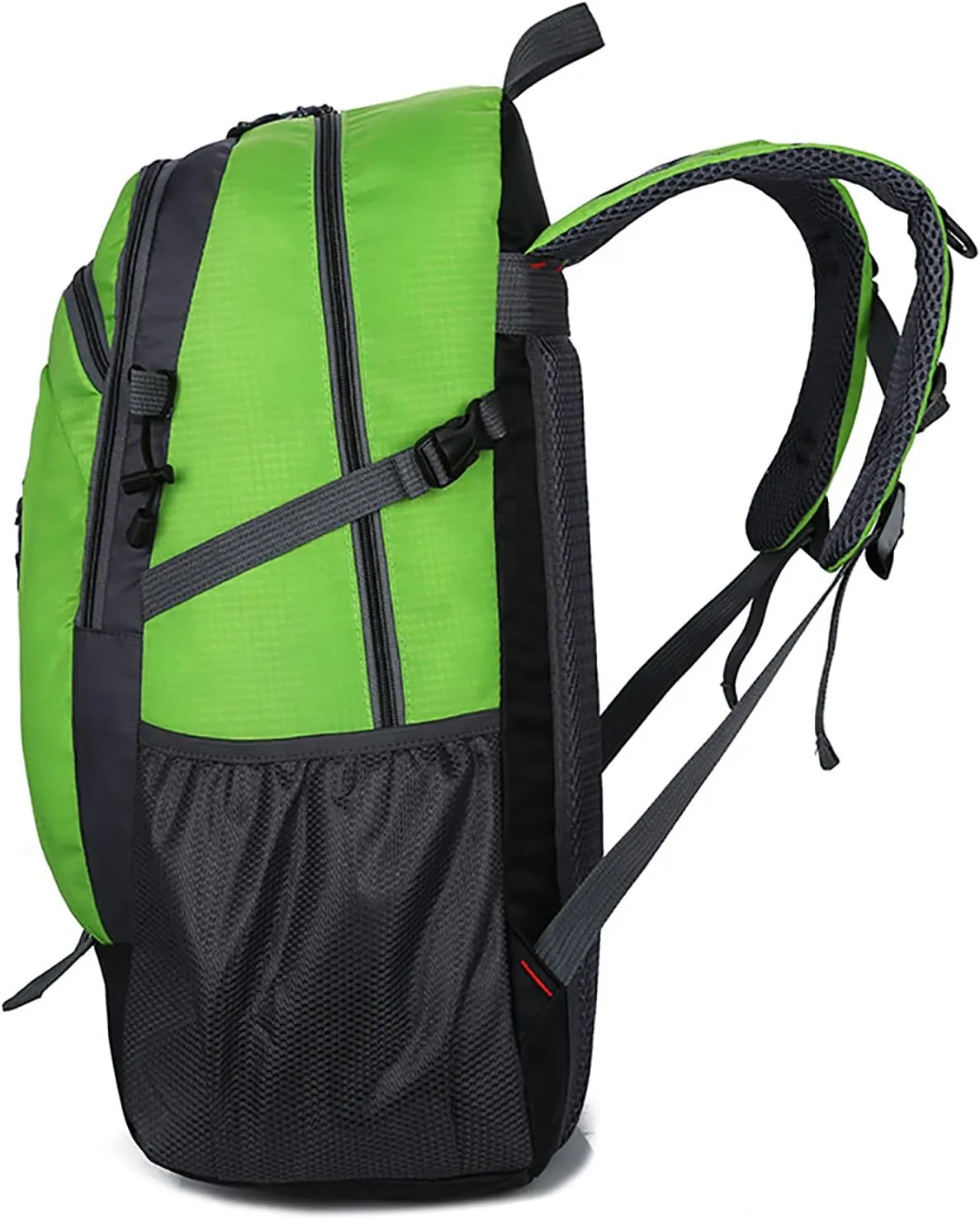 40L Outdoor Climbing Bag Lightweight Portable Backpack for Travel Hiking Mountaineering Skiing Daypack(Red)