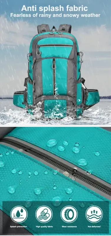 50L Waterproof Mountaineering Backpack