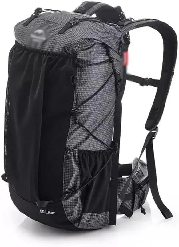 60L Hiking Backpack Sports Bag Large Capacity Bag Outdoor Camping Mountaineering