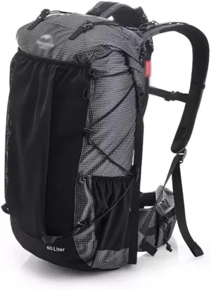 60L Hiking Backpack Sports Bag Large Capacity Bag Outdoor Camping Mountaineering