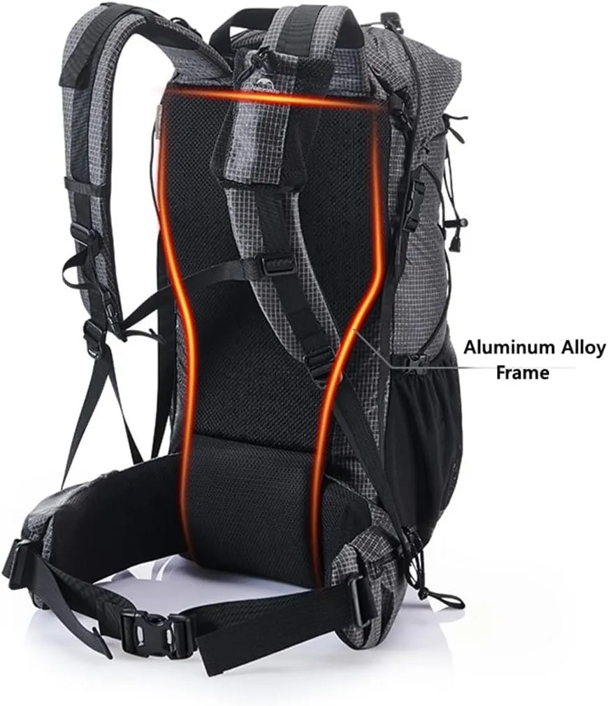 60L Hiking Backpack Sports Bag Large Capacity Bag Outdoor Camping Mountaineering