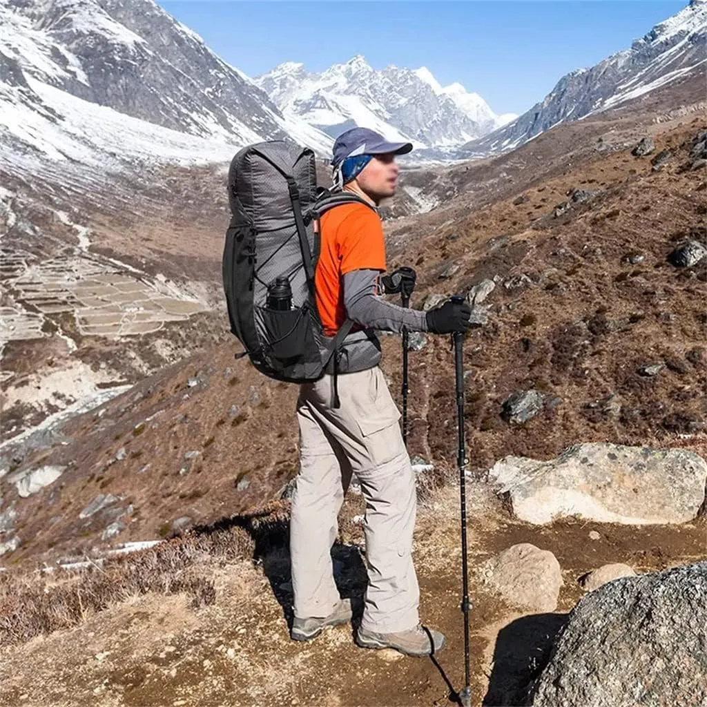 60L Hiking Backpack Sports Bag Large Capacity Bag Outdoor Camping Mountaineering