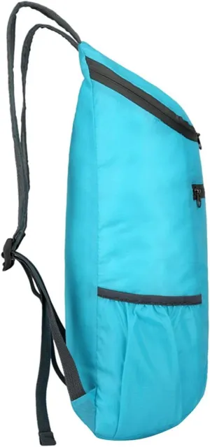 6X Outdoor Backpack for Adventure Seekers - Portable Daypack for Hikers and Campers Light Blue