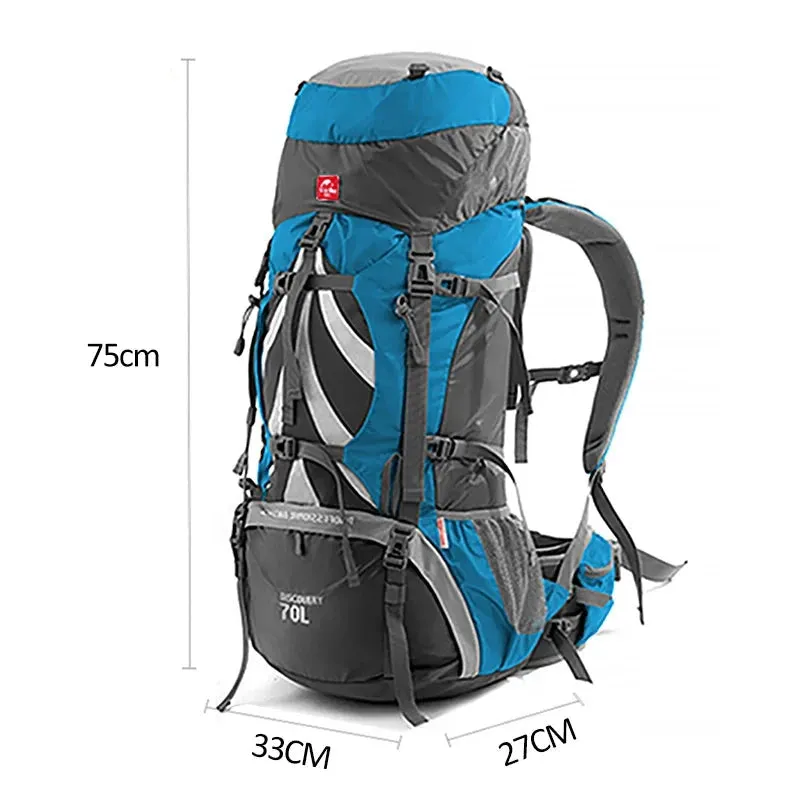 70L Backpack for Hiking & Camping