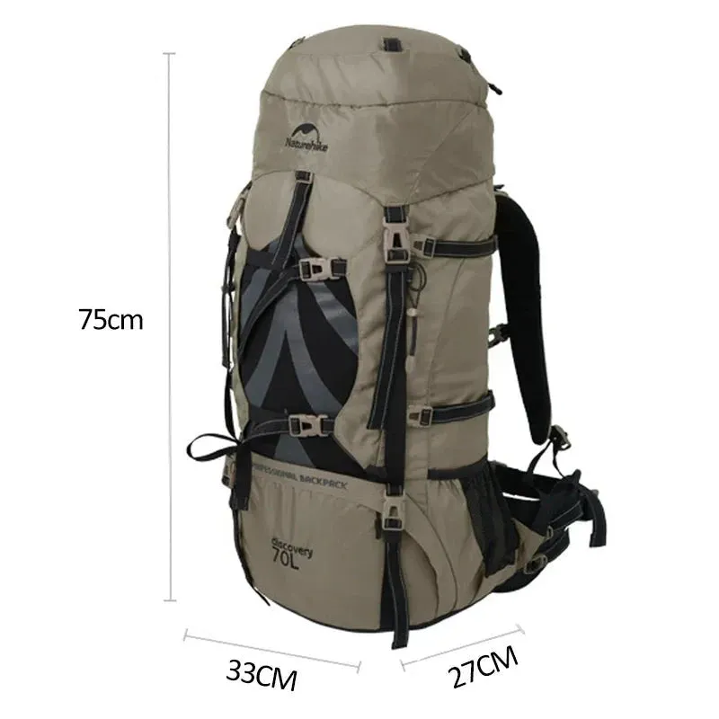 70L Backpack for Hiking & Camping