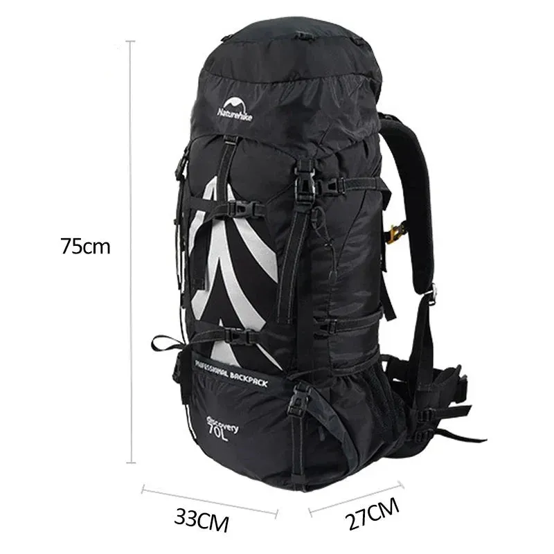 70L Backpack for Hiking & Camping