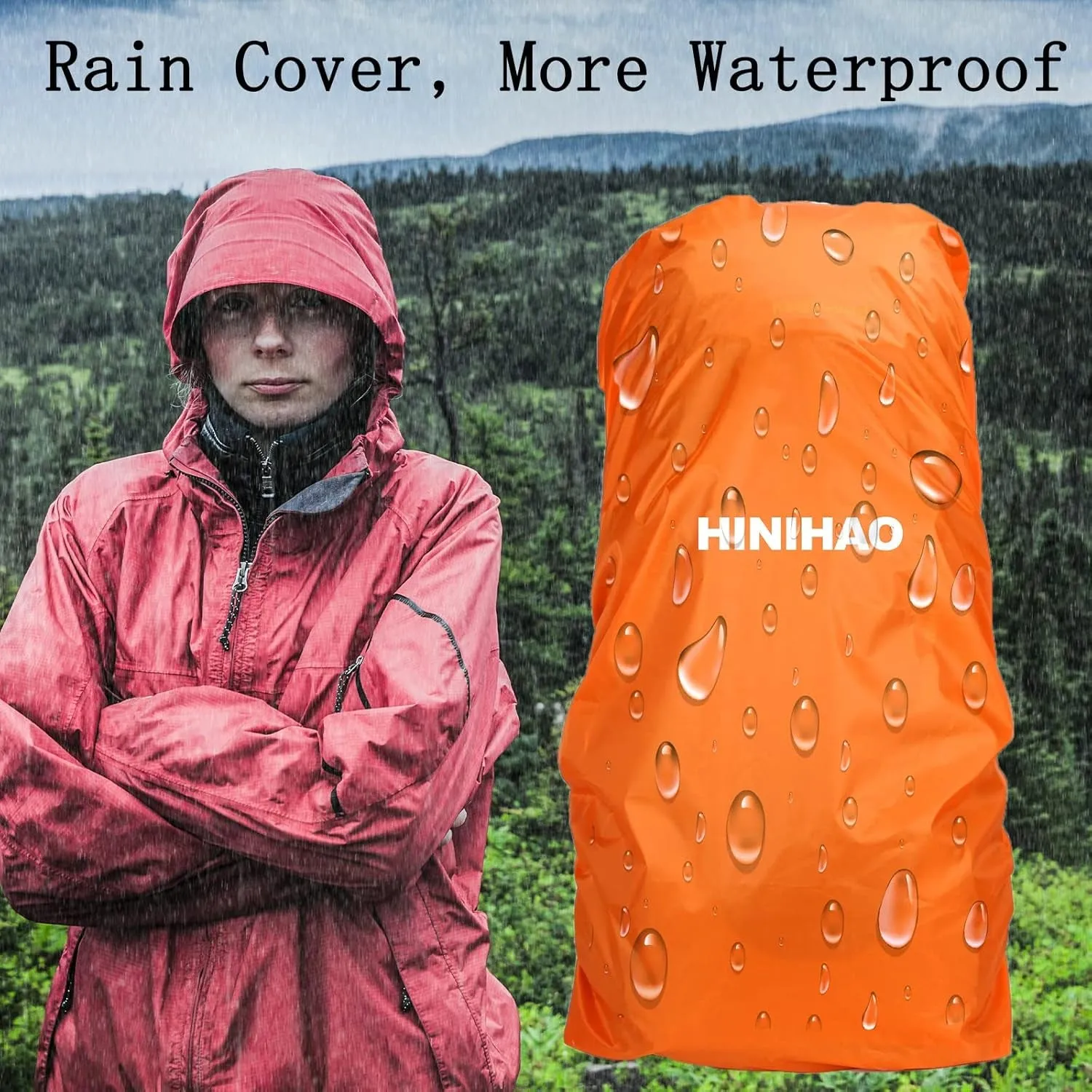 70L Camping Hiking Backpack with Rain Cover Backpacking Backpack for Treeking Outdoor Travel Pack (70L Blue)