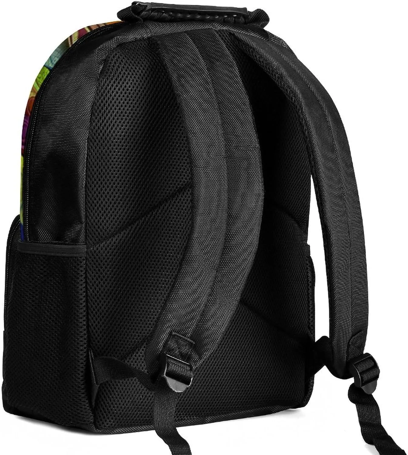 A Vibrant Dragonfly Colorful World Art Daypack Backpack Polyester Multipurpose Anti-Theft Shoulder Bag Big Capacity Gym Outdoor Hiking Backpack With Smooth Zippers