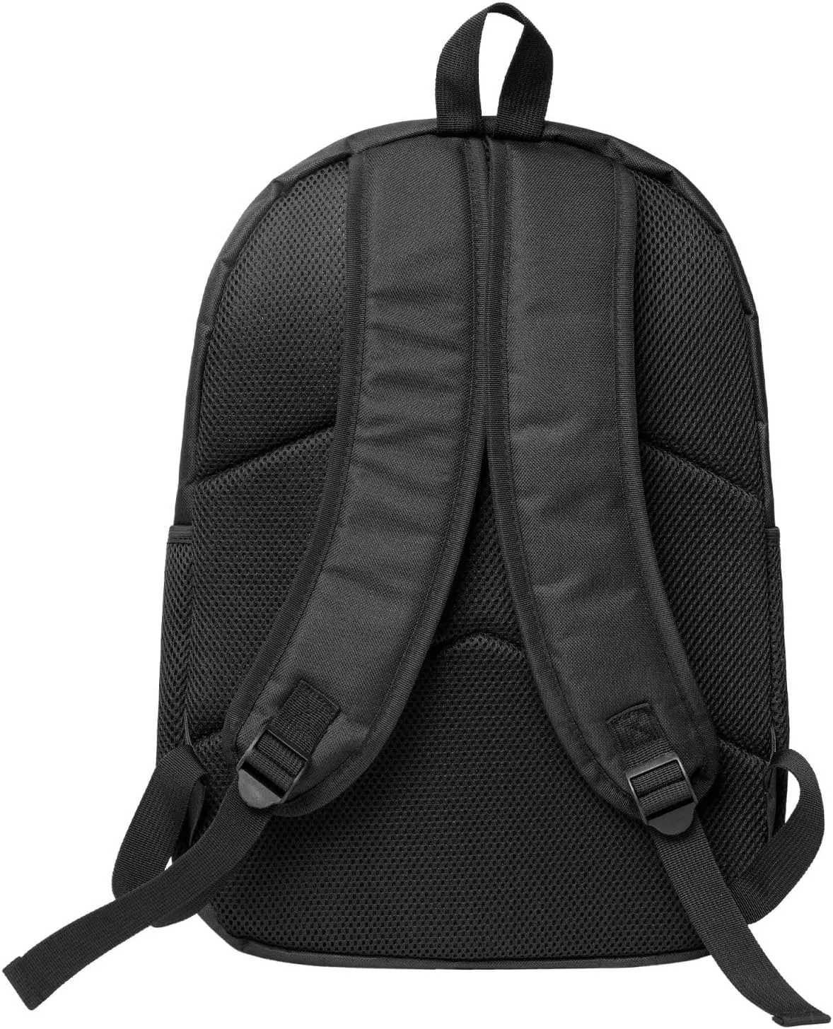 Abstract Yellow Blue Backpack, 17 Inch Travel Business Laptop Backpack For Women Men