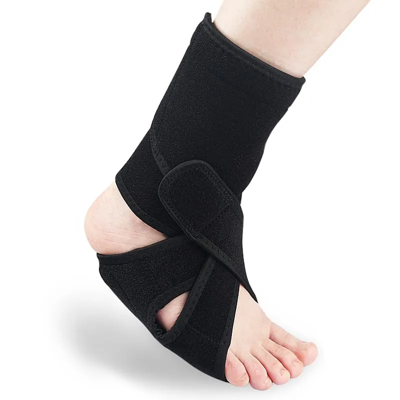 AFO Foot Drop Brace-Drop Foot Brace Foot Drop Brace for Walking Adjustable Drop Foot Braces TBI, ALS, MS, Stroke Fit Women and Men (Black, Left)