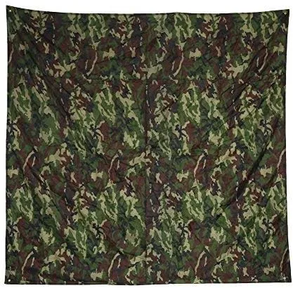 Alomejor Waterproof Camping Ultralight Tent Tarp Multifunctional Camouflage Footprint Ground Sheet Mat for Ourdoor Picnic Blanket
