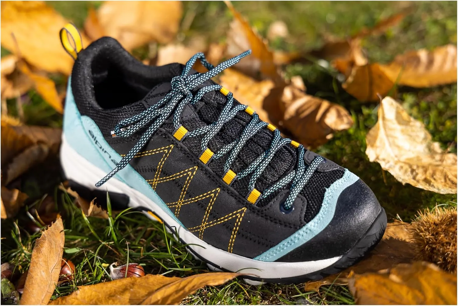 Alpina GLACIA Women's Hiking Shoes with Alpitex Breathable Membrane and Slip Resistant Vibram Sole Lightweight Trekking Waterproof Footwear for All-Terrain