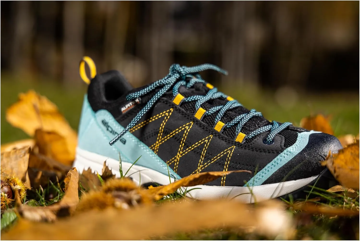 Alpina GLACIA Women's Hiking Shoes with Alpitex Breathable Membrane and Slip Resistant Vibram Sole Lightweight Trekking Waterproof Footwear for All-Terrain