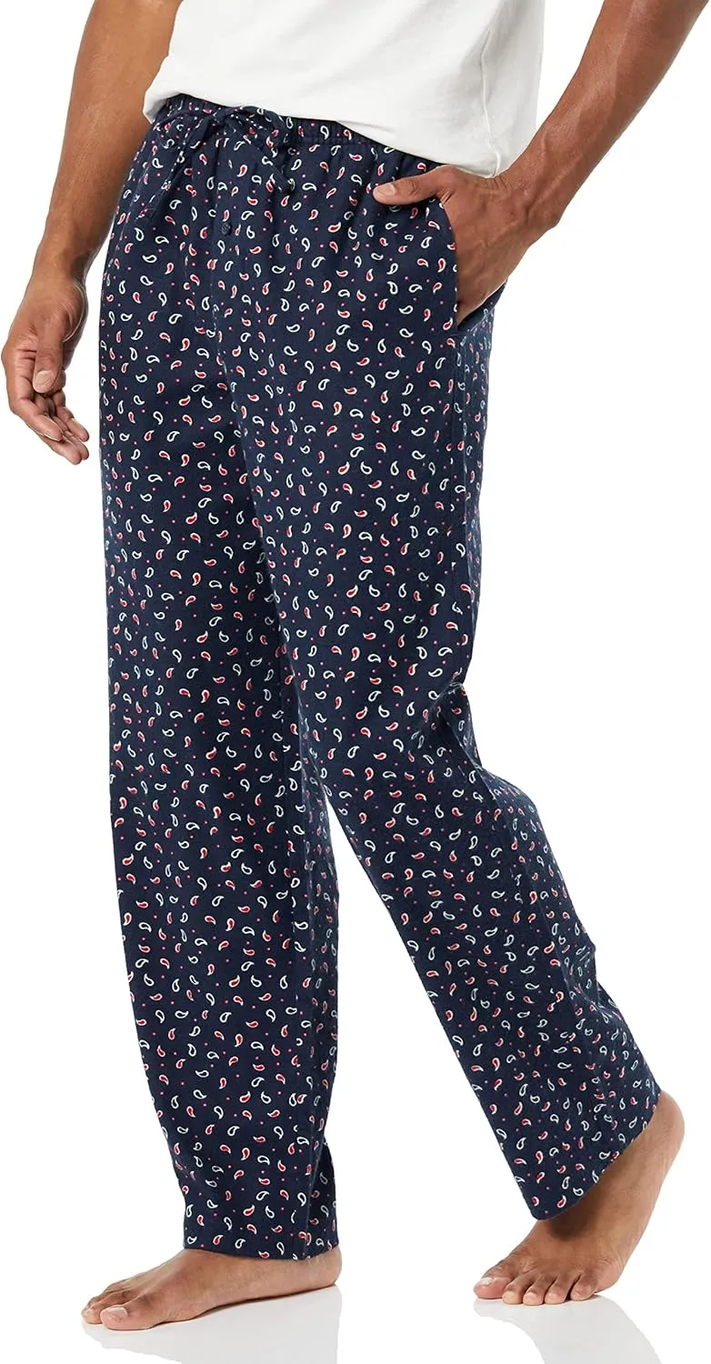 Amazon Essentials Men's Straight-Fit Woven Pajama Pant