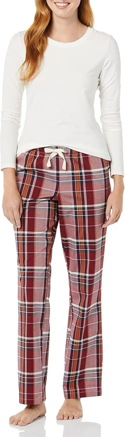Amazon Essentials Women's Poplin Sleep Pant