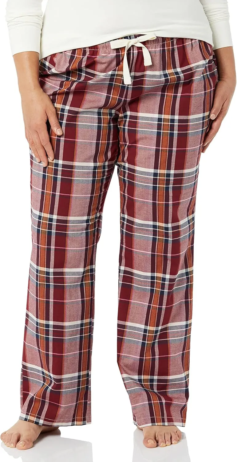 Amazon Essentials Women's Poplin Sleep Pant