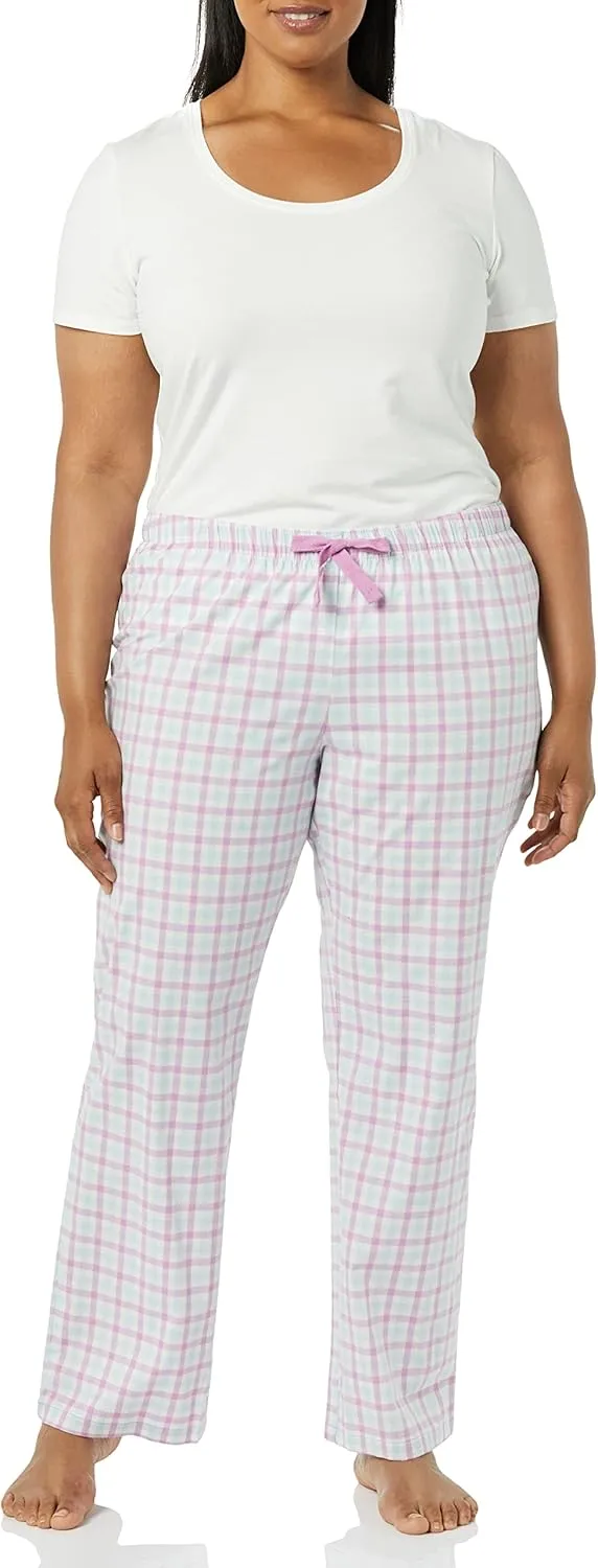 Amazon Essentials Women's Poplin Sleep Pant