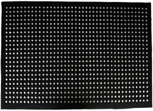 Anti-Fatigue Rubber Floor Mat - NANBOWANG Commercial Grade Grease Resistant Non-Slip Recycle Tyre Floor Mats for Restaurant Kitchen Bar Garden Outdoor Wet Area(24"X36")